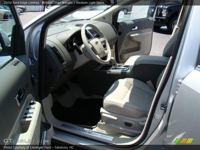 Brilliant Silver Metallic / Medium Light Stone 2009 Ford Edge Limited