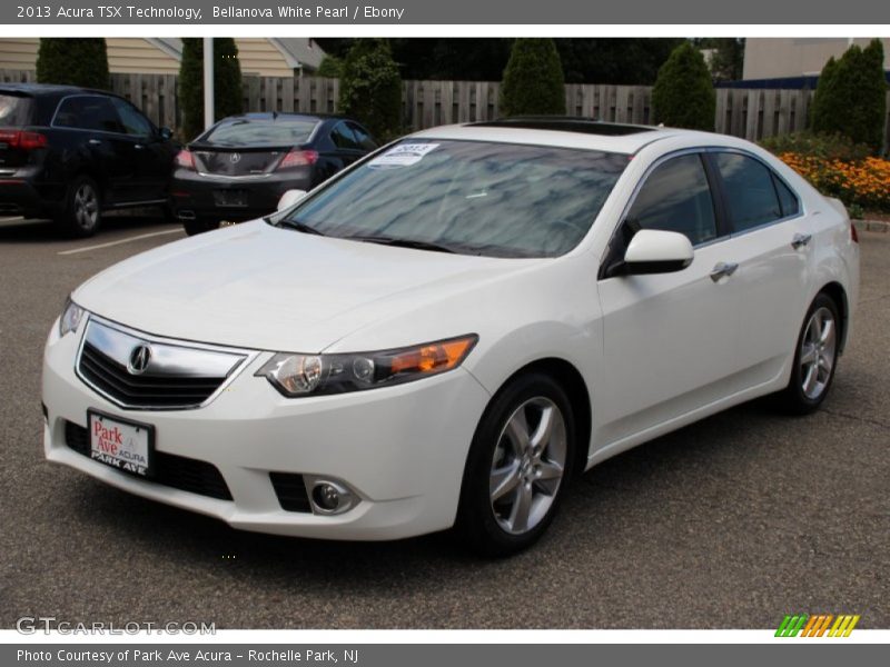 Bellanova White Pearl / Ebony 2013 Acura TSX Technology