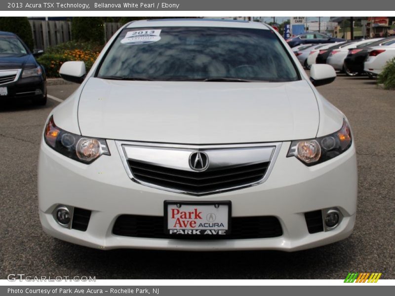 Bellanova White Pearl / Ebony 2013 Acura TSX Technology