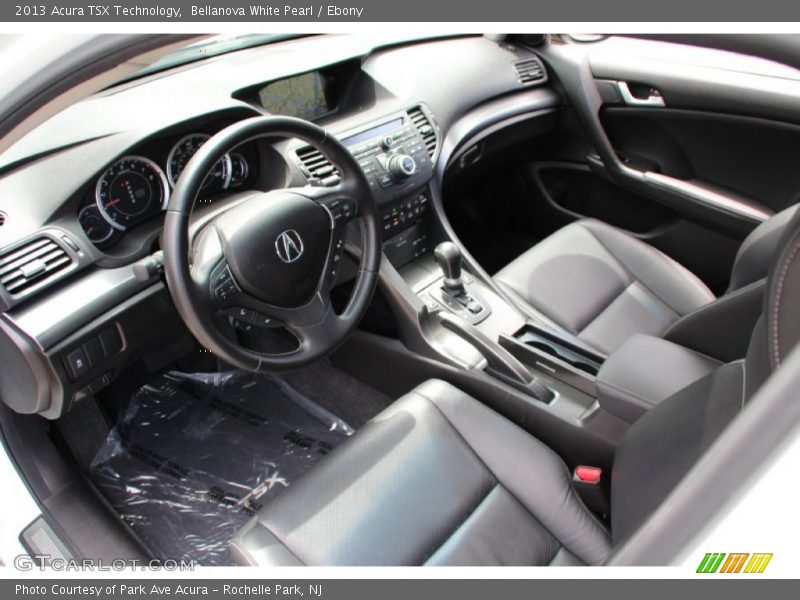 Bellanova White Pearl / Ebony 2013 Acura TSX Technology
