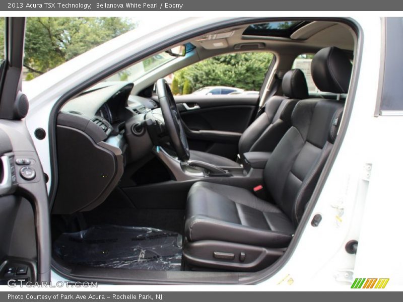 Bellanova White Pearl / Ebony 2013 Acura TSX Technology