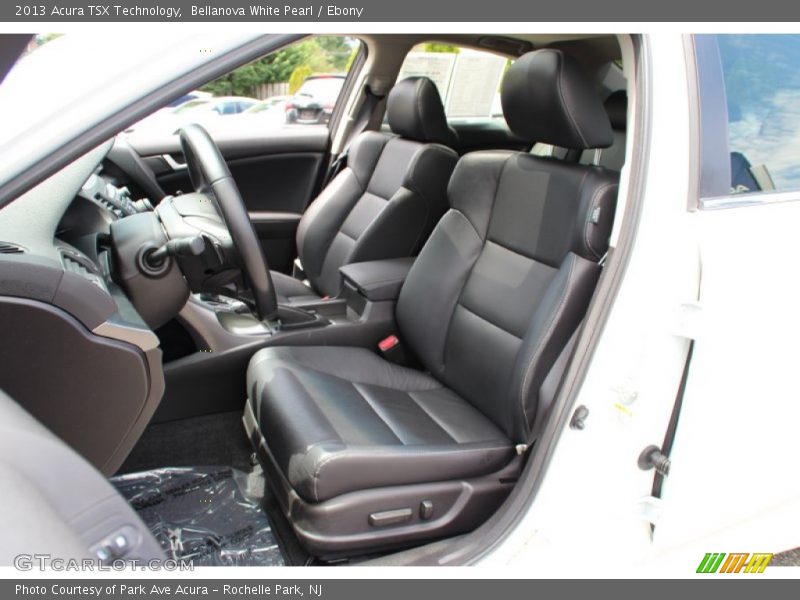 Bellanova White Pearl / Ebony 2013 Acura TSX Technology