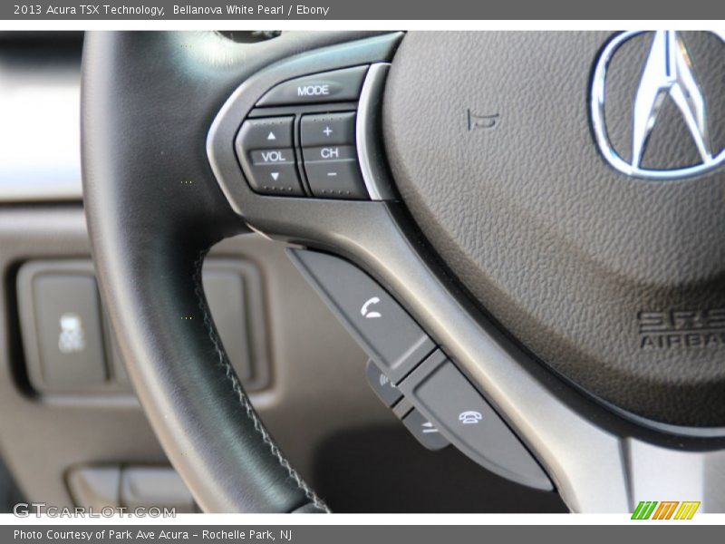 Bellanova White Pearl / Ebony 2013 Acura TSX Technology