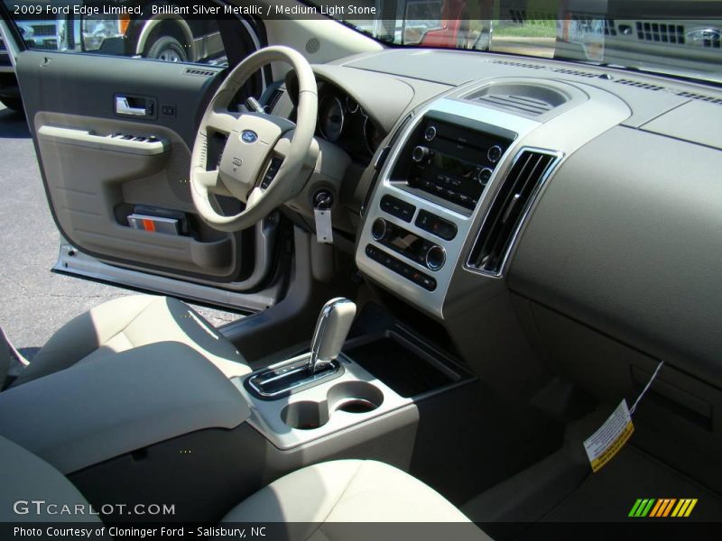 Brilliant Silver Metallic / Medium Light Stone 2009 Ford Edge Limited