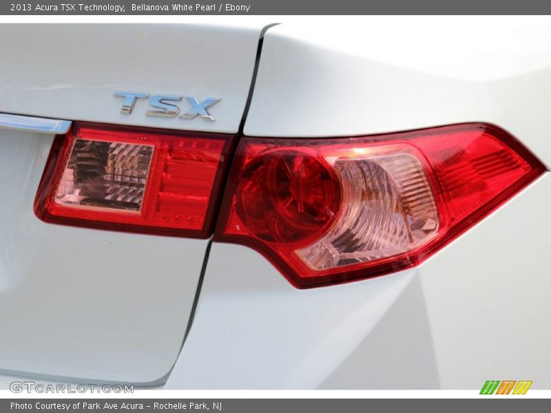 Bellanova White Pearl / Ebony 2013 Acura TSX Technology