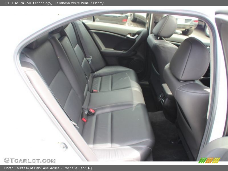 Bellanova White Pearl / Ebony 2013 Acura TSX Technology