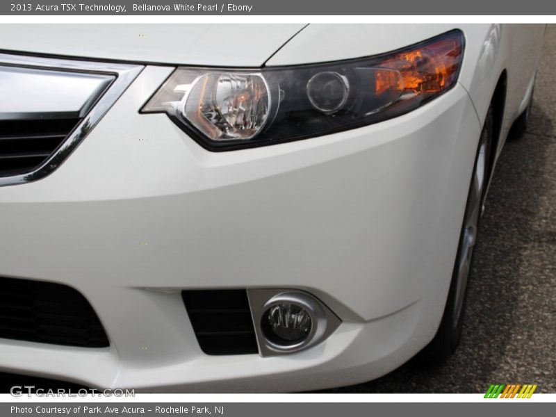 Bellanova White Pearl / Ebony 2013 Acura TSX Technology