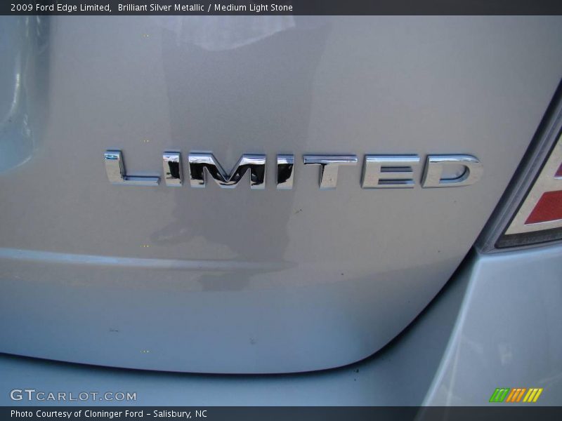Brilliant Silver Metallic / Medium Light Stone 2009 Ford Edge Limited