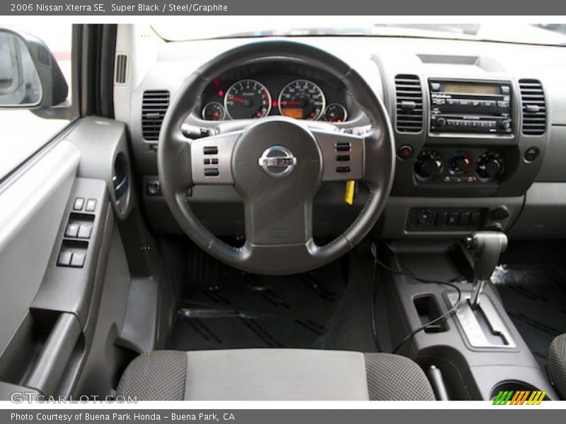Super Black / Steel/Graphite 2006 Nissan Xterra SE