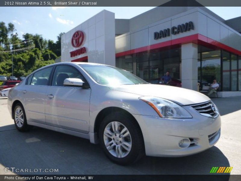 Brilliant Silver / Charcoal 2012 Nissan Altima 2.5 SL