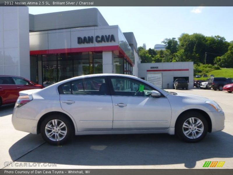 Brilliant Silver / Charcoal 2012 Nissan Altima 2.5 SL