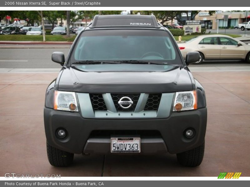 Super Black / Steel/Graphite 2006 Nissan Xterra SE