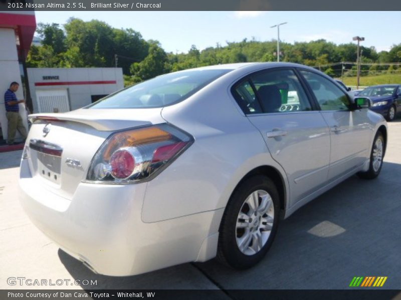 Brilliant Silver / Charcoal 2012 Nissan Altima 2.5 SL