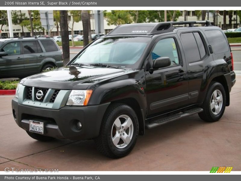 Super Black / Steel/Graphite 2006 Nissan Xterra SE