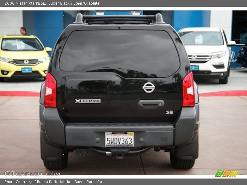 Super Black / Steel/Graphite 2006 Nissan Xterra SE