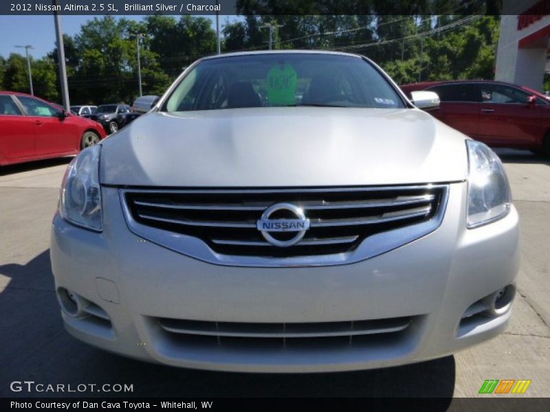 Brilliant Silver / Charcoal 2012 Nissan Altima 2.5 SL