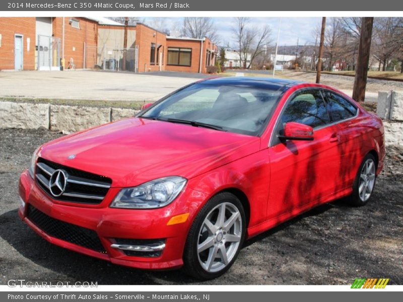Front 3/4 View of 2014 C 350 4Matic Coupe