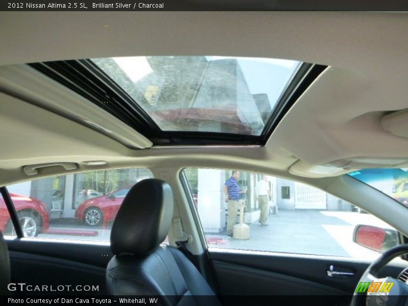 Brilliant Silver / Charcoal 2012 Nissan Altima 2.5 SL