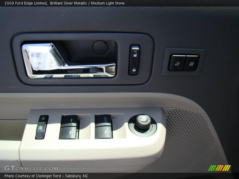 Brilliant Silver Metallic / Medium Light Stone 2009 Ford Edge Limited