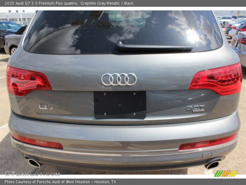 Graphite Gray Metallic / Black 2015 Audi Q7 3.0 Premium Plus quattro