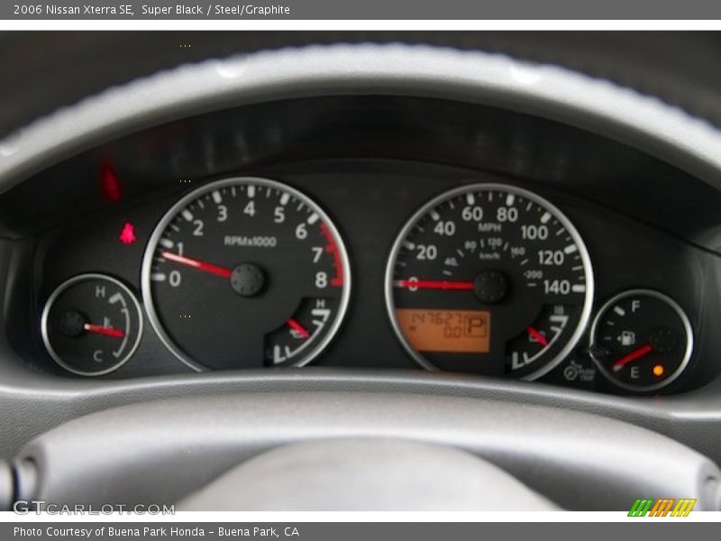 Super Black / Steel/Graphite 2006 Nissan Xterra SE