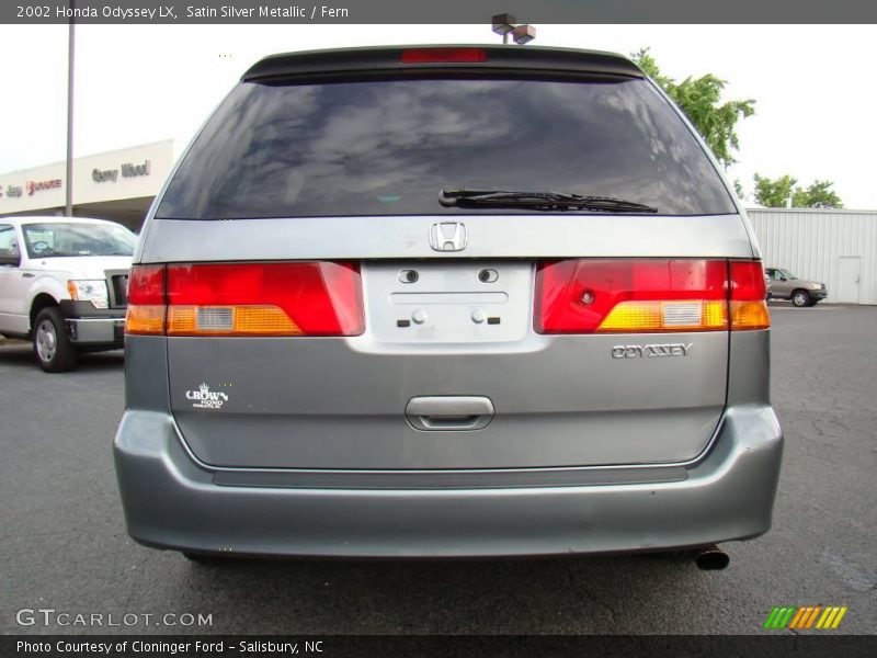 Satin Silver Metallic / Fern 2002 Honda Odyssey LX