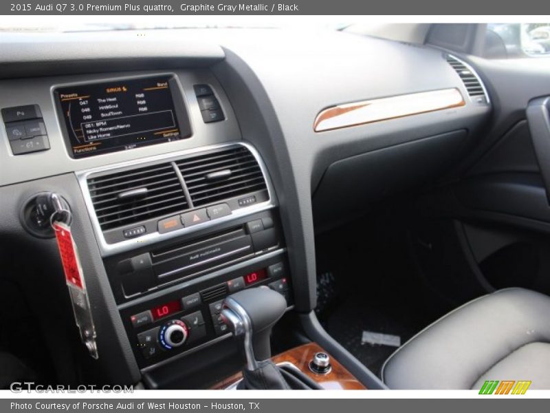 Graphite Gray Metallic / Black 2015 Audi Q7 3.0 Premium Plus quattro