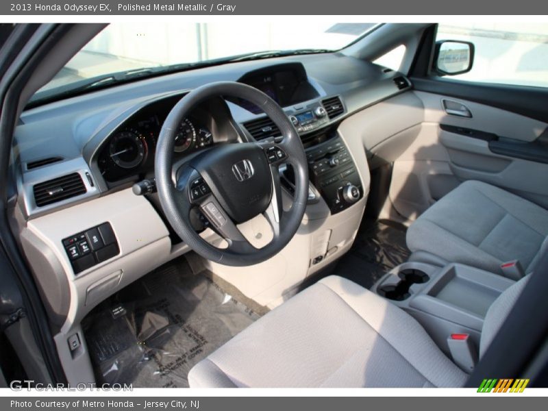 Polished Metal Metallic / Gray 2013 Honda Odyssey EX