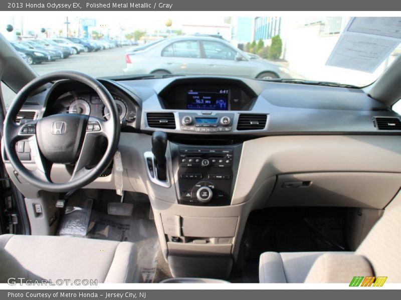 Polished Metal Metallic / Gray 2013 Honda Odyssey EX