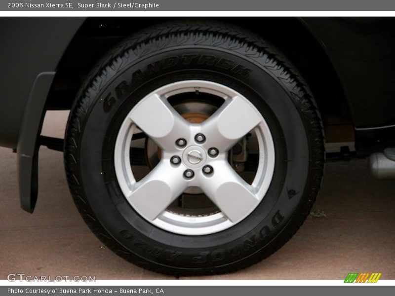 Super Black / Steel/Graphite 2006 Nissan Xterra SE