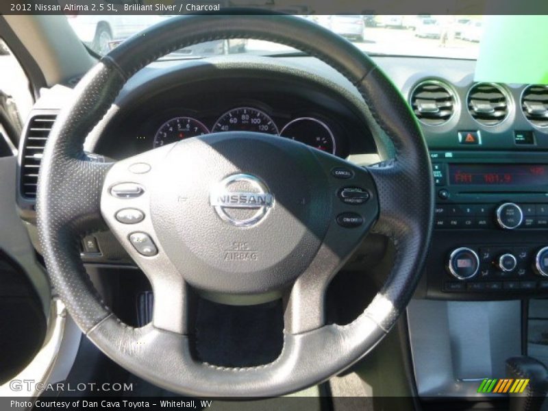 Brilliant Silver / Charcoal 2012 Nissan Altima 2.5 SL