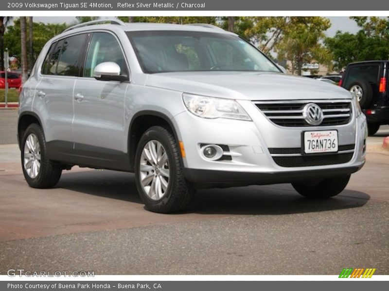 Reflex Silver Metallic / Charcoal 2009 Volkswagen Tiguan SE 4Motion
