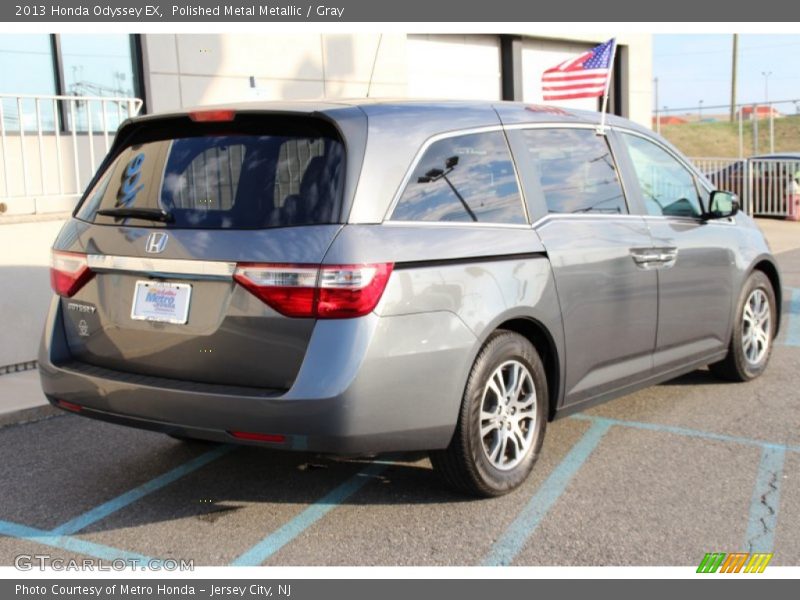 Polished Metal Metallic / Gray 2013 Honda Odyssey EX
