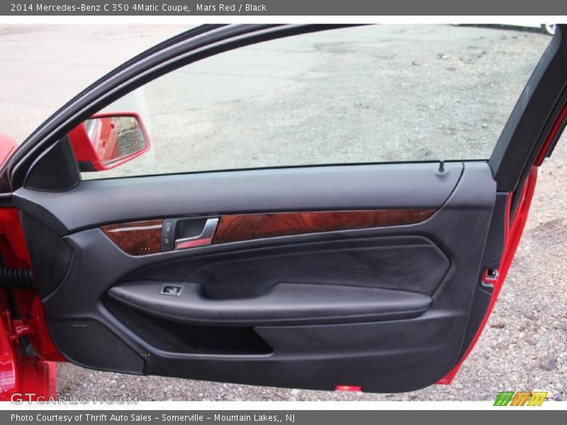 Mars Red / Black 2014 Mercedes-Benz C 350 4Matic Coupe