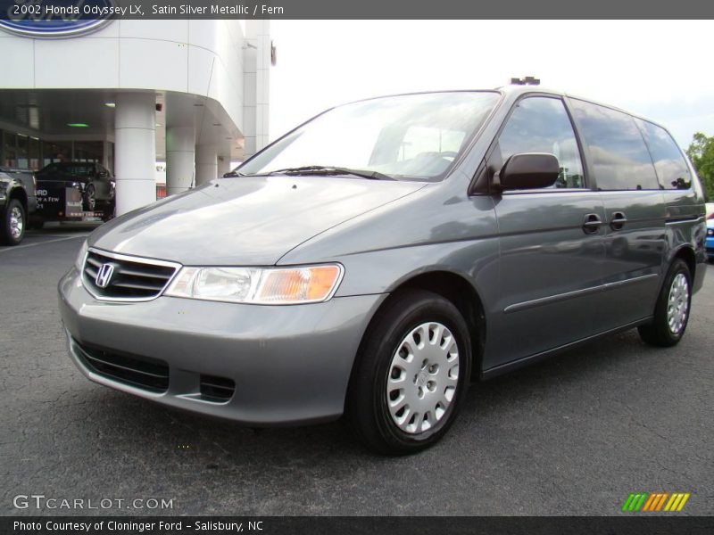 Satin Silver Metallic / Fern 2002 Honda Odyssey LX