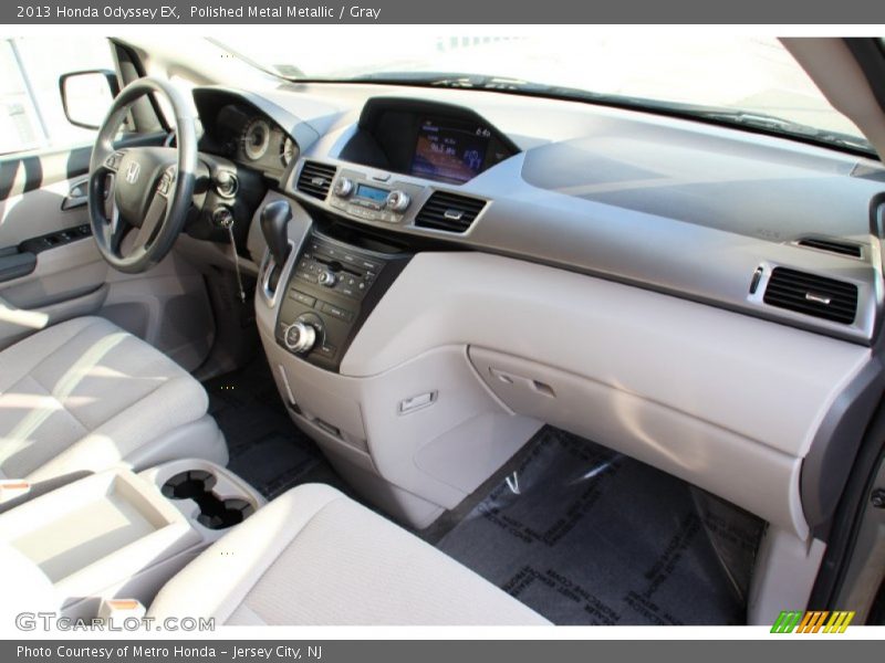 Polished Metal Metallic / Gray 2013 Honda Odyssey EX