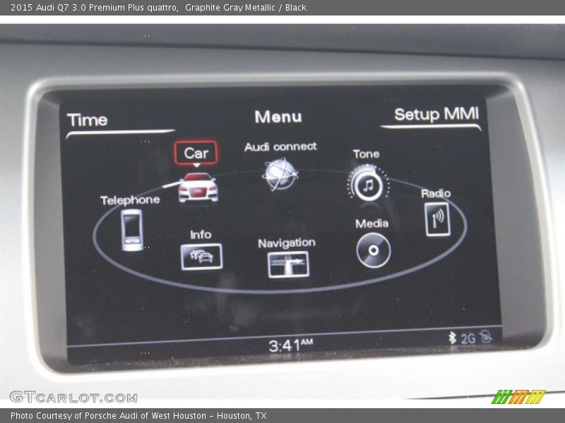 Graphite Gray Metallic / Black 2015 Audi Q7 3.0 Premium Plus quattro