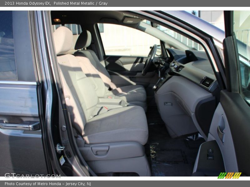 Polished Metal Metallic / Gray 2013 Honda Odyssey EX