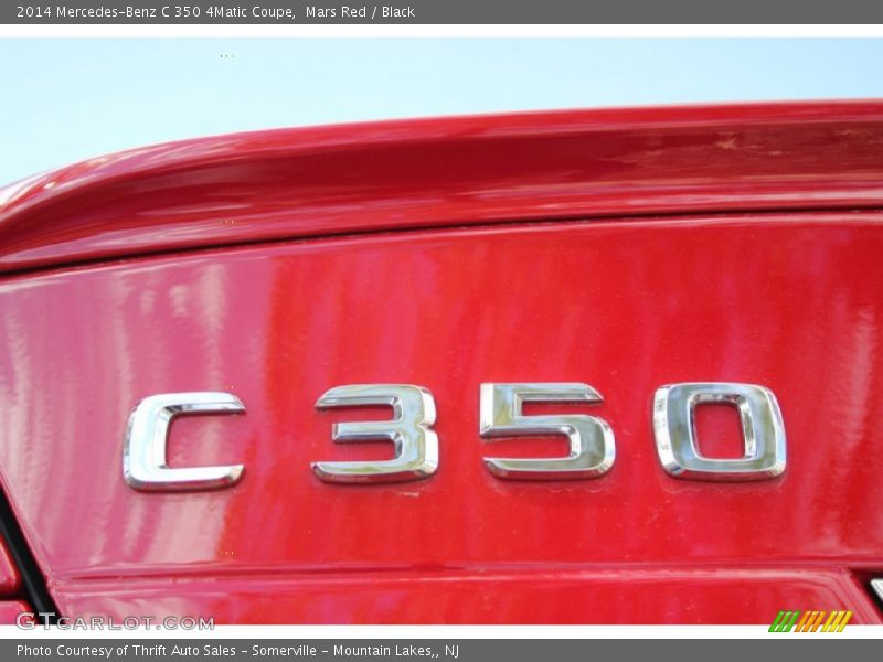 Mars Red / Black 2014 Mercedes-Benz C 350 4Matic Coupe