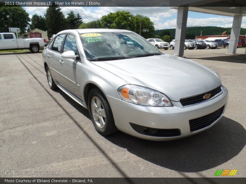 Silver Ice Metallic / Ebony 2011 Chevrolet Impala LT