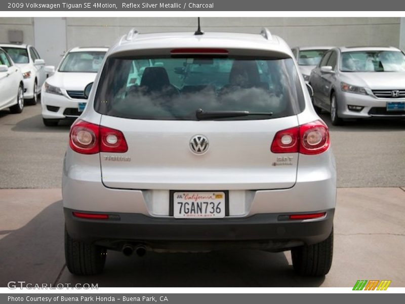 Reflex Silver Metallic / Charcoal 2009 Volkswagen Tiguan SE 4Motion