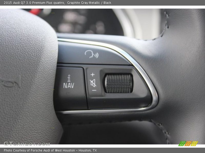 Graphite Gray Metallic / Black 2015 Audi Q7 3.0 Premium Plus quattro