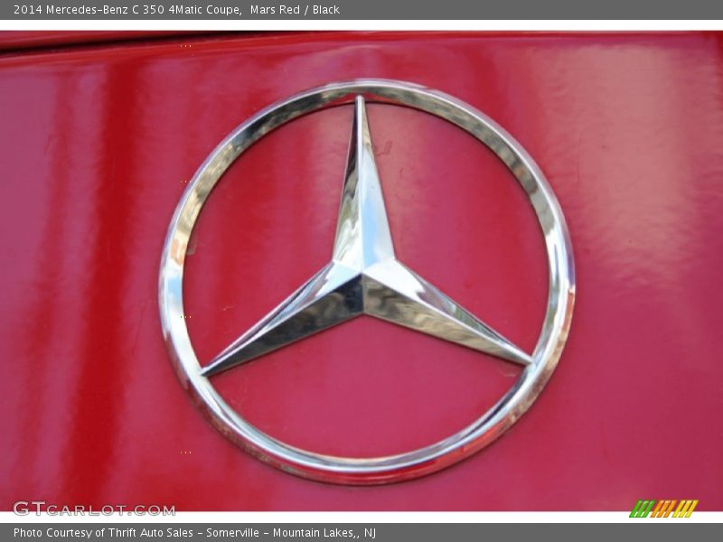 Mars Red / Black 2014 Mercedes-Benz C 350 4Matic Coupe