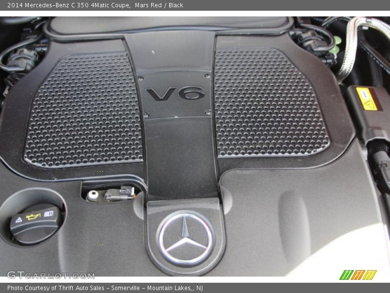 Mars Red / Black 2014 Mercedes-Benz C 350 4Matic Coupe