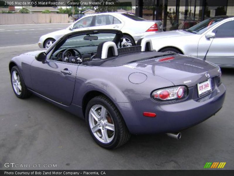 Galaxy Gray Metallic / Black 2006 Mazda MX-5 Miata Roadster