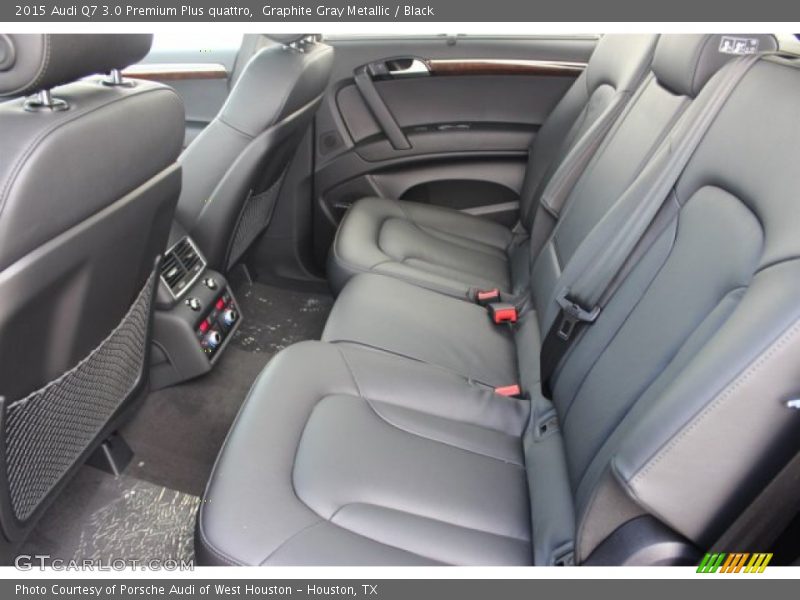 Graphite Gray Metallic / Black 2015 Audi Q7 3.0 Premium Plus quattro