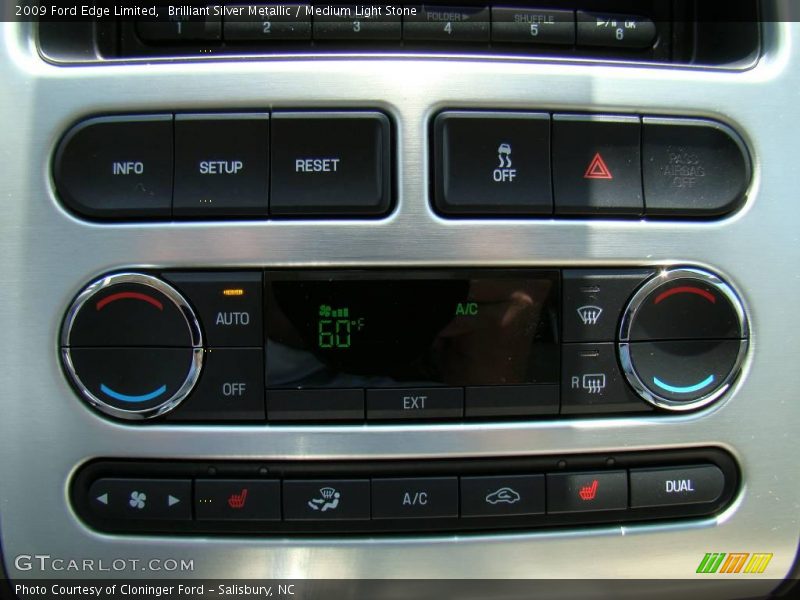 Brilliant Silver Metallic / Medium Light Stone 2009 Ford Edge Limited