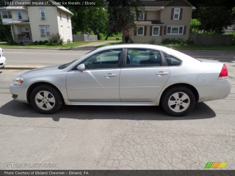 Silver Ice Metallic / Ebony 2011 Chevrolet Impala LT