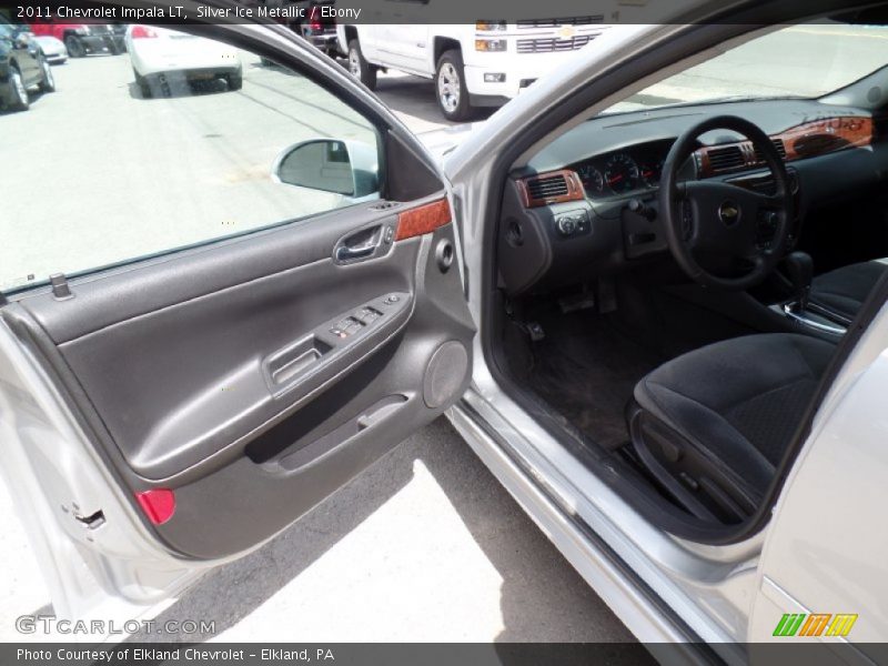 Silver Ice Metallic / Ebony 2011 Chevrolet Impala LT