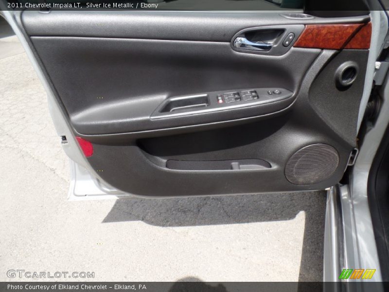 Silver Ice Metallic / Ebony 2011 Chevrolet Impala LT